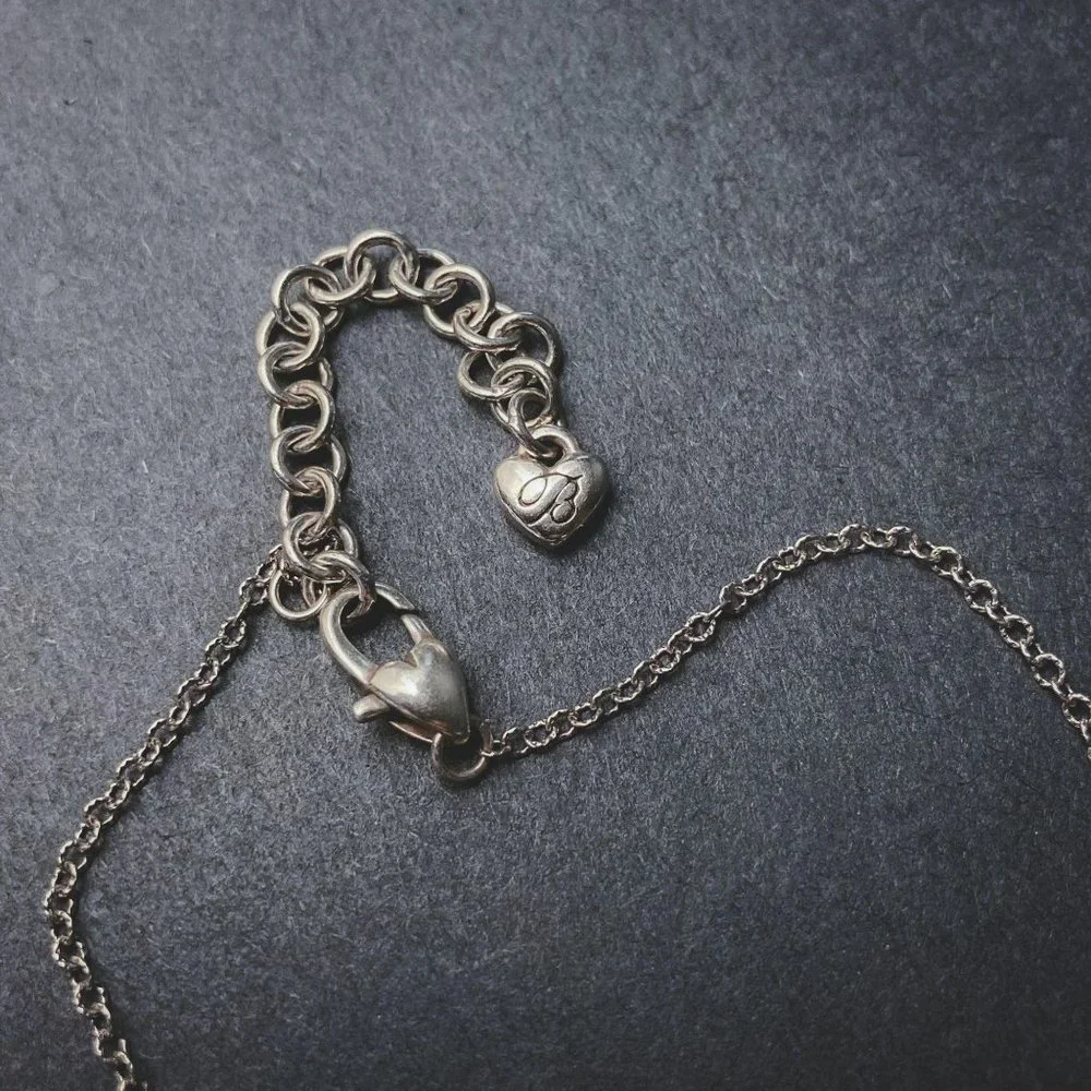 Brighton Valentine's Love Heart Charm Necklace - Picture 6 of 7